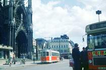 Lille SNELRT Roubaix Terminus tram + autobus 09-08-1974