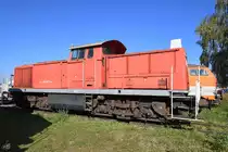 Anfang September 2021 war im Eisenbahnmuseum Koblenz die Diesellokomotive 290 001-7 zu sehen.
