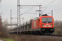 WLE 187 010-4 in Dedensen-Gümmer 25.11.2021