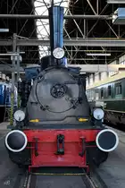 Die Dampflokomotive 89 7462 stammt aus dem Jahr 1904 und war Anfang September 2021 im Eisenbahnmuseum Koblenz zu bewundern.