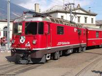 Ge 4/4 II 616 Filisur am 12.04.04 in Chur
