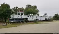 Ein alter Pflugrücker für den Braunkohletagebau der früheren Lausitzer Braunkohle AG (LAUBAG) kann auf dem Parkplatz des Erlebnisparks Teichland (Amt Peitz) bestaunt werden. Nicht weit weg von hier liegt das Kraftwerk Jänschwalde.

🧰 Lausitz Energie Bergbau AG (LEAG)
🚩 Kohleverbindungsbahn Lausitz
🕓 28.8.2021 | 9:10 Uhr