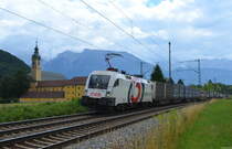 Am 30. Juli 2013 zeigte sich 1116 264  Hitradio Ö3  bei bescheidenem Wetter mit einem KLV-Zug in Richtung München vor Kloster Reisach bei Niederaudorf. 