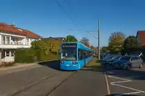 Am 09.10.2021 war RBK 618 als Linie 8 von Kaufungen Papierfabrik zur Hessenschanze unterwegs. Kurz vor dem Ziel war schon die Beschilderung geändert. 