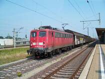 Br 140 692 durchf�hrt Braunschweig Hbf richtung Hannover (6.8.2007)