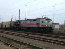 Das einzige was an diesem schiet Wintertag im Bf Wittenberg ins
Auge sticht,sind die orangenen Streifen auf dem Tiger :-)   . 