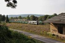 159 213 SBW fuhr am 07.09.21 durch Pößneck oberer Bahnhof Richtung Gera Hbf.