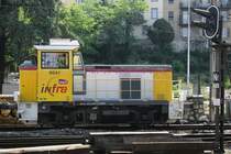 SNCF Infra Y 9041 steht am 3 Juni 2014 in Chambery.
