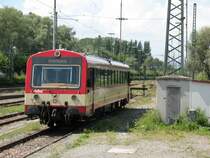 Ein NE81 der HzL abgestellt in Radolfzell