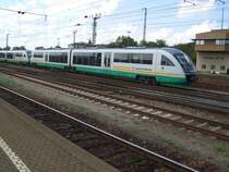 Ein Desiro Triebwagen der Vogtlandbahn in Regensburg HBF am 14.08.2007