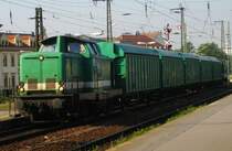 Am 07.08.07 f�r dieser ITL-Zug durch Dresden Neustadt. Vielleicht war dies eine �berf�hrungsfahrt f�r die am Ende  kalt  angehangene Lok!!?? Der Zug verlies DD-Neustadt Richtung Bautzen.