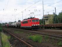 BR 155 096-1 mit gemischtem G�terzug