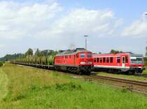 233 233 trifft sich mit 628 628 in T��ling. Das liegt in der N�he von M�hldorf.