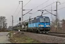 Autotransportzug (BLG Logistics Group AG & Co. KG) mit 383 008-0  Quer durch Europa  unterwegs in Magdeburg Herrenkrug Richtung Biederitz.

🧰 ČD Cargo, a.s.
🕓 14.1.2022 | 14:25 Uhr