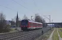 RB 53 alias 440 811 bei Thüngersheim am 1.3.2022