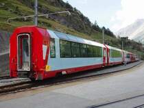 Glacier Express wagen in Zermatt. 06.08.07
