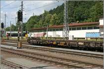 83 81 4979 091-0 �BB Sdmmrs. Niederflurwagen der Rola abgestellt am 30.06.07 in Kufstein.