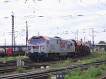 OHE 330094 f�hrt mit Gz durch Dresden Friedrichstadt.(19.08.07 ) 