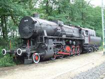 Die 520 030 am Bahnhof Fert�boz abgestellt, am 10.08.2007