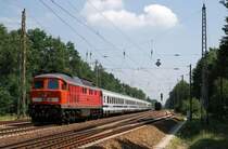 234 468 mit EC 46 bei Fangschleuse (21.07.2007)