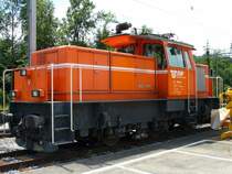 RM / bls  Abgestellte Rangierlok Ee 3/3  936 135-3 im Bahnhof von Ramsei am 12.07.2007