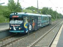 Vor einigen Jahren bauten die KVB einen ihrer Achtachser in eine Partybahn um, den Colonia Express. Die Bahn hat zwei Fahrerkabinen erhalten und kann zu Feiern oder Festen gemietet werden. Die Bahn tr�gt die Wagennummer 1877.