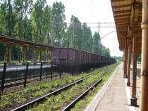 Sch�ttgutzug durchf�hrt am 20.7.2007 Miezdroje