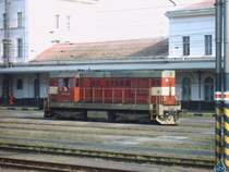 742 157 in Komotau, leider kam ich nicht n�her ran und mu�te den Zoom voll ausfahren.