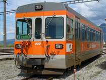 tpf - Abgestellter Steuerwagen Bt 222 im Bulle am 29.07.2007