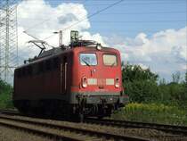 140 782-4 kurz vor dem Gbf Gelsenkirchen Bismarck. 23.8.07