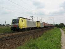E 189-926RT und eine weitere E189 am 23.8.07 bei Weiching  