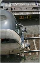 Mal eine andere Perspektive auf die WLB. ES64U2-021 ist  kalt  hinter der 185 537 bis Kufstein gefahren und wird nun alleine an der Zugspitze bis zum Brenner/Brennero fahren. (30.06.07)