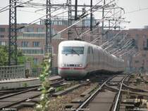 ICE1 aus Basel SBB nach Berlin Ostbahnhof, kurz vor Berlin Hbf.