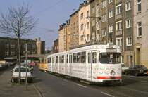 Düsseldorf 2761 + 1659, Erkrather Straße, 10.03.1992.