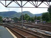 So viele Menschen warten in Bad Harzburg auf den Vt 08 (18.8.2007)
