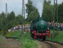 Zur Lokparade am 25.08.07 war auch diese Dampfspeicherlok zu sehen.Aufgenommen zum Heizhausfest Chemnitz Hilbersdorf.