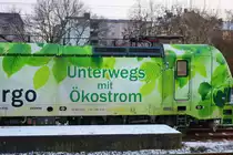Detailfoto vom Rheincargo Siemens Smartron 192 033-9 abgestellt am 18.12.22 in Frankfurt am Main Höchst