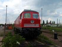 Am 30.05.07 konnte ich in K�then (Anhalt) die 241 338-3 in dieser  wundersch�n  eigenwilligen Lackierung antreffen und ablichten.  