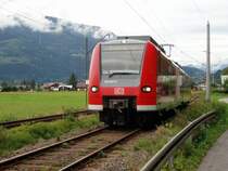 426 029-5 f�hrt nach Reutte bei Hausbergbahn. 17.08.07