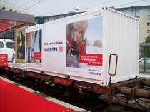 Hier dazugeh�render Container zu Paris. Aufgenommen am 30.08.07 in M�nchen.