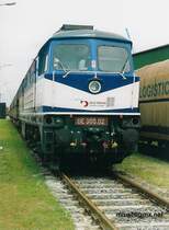 ehemalige BR 232 im Hafen Stralsund Juni 2004