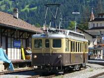 BOB - Zahnrad Triebwagen ABDeh 4/4  302 im Grindelwald am 02.09.2007
