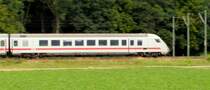 Volle Breitseite eines IC Steuerwagens in Eglharding