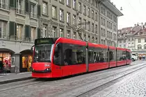 Be 4/6 Combino 756, auf der Linie 7, bedient am 17.04.2023 die Haltestelle Bärenplatz.