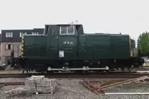 Seitenblick auf SCM/ABR 260.040 (ex 8040) in Maldegem am 6 Mai 2023.