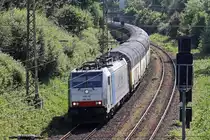 Rpool 186 503 in Diensten von Lineas auf der Hamm-Osterfelder Strecke in Recklinghausen-Ost 16.6.2023