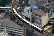 BTS 1xxx am 27.April 2023 kurz vor der Pak Nam Station (E19).