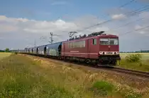Clr 155 103 für Blc24 am 16.06.2023 mit Getreide für Mukran in Buchenhorst.
