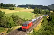 SBB 460 115, Hornussen, 458, 15.06.2023.
