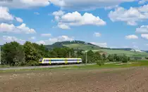 612 009	als RE 3214 (Herbertingen - Donaueschingen) bei Neudingen 11.6.23